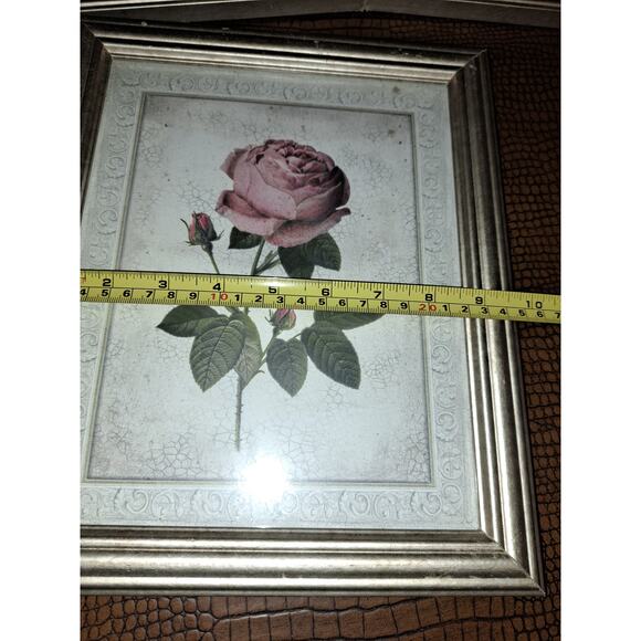 Set of 3 Floral Framed Pictures - Picture 6 of 7